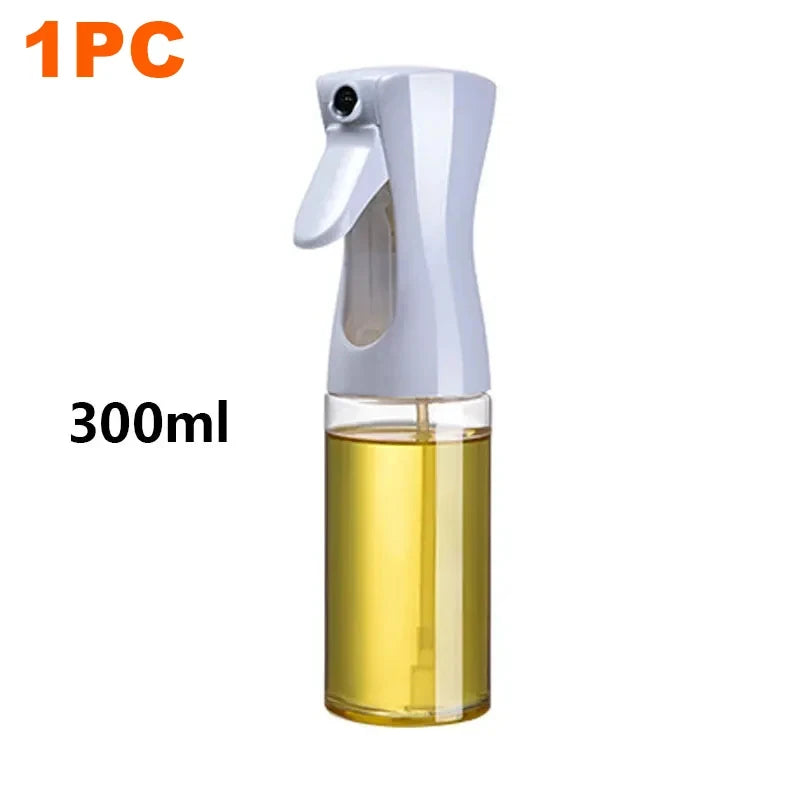 200/300/500ml Oil Spray Bottle BBQ Cooking Olive Oil Sprayer Plastic Baking Oil Spray Empty Bottle Vinegar Bottle Or  Oil brush